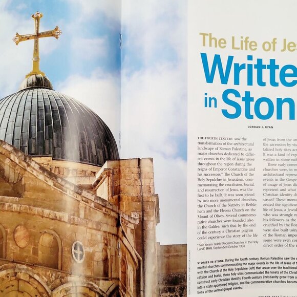 Biblical Archaeology Review Winter 2024 Life of Jesus, 10 Lost Tribes + more! - Picture 5 of 8